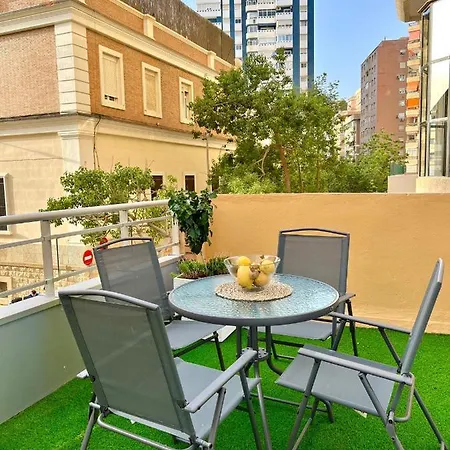 Malagueta Beach II & Private Terrace By Ele Apartments Malaga Exterior photo
